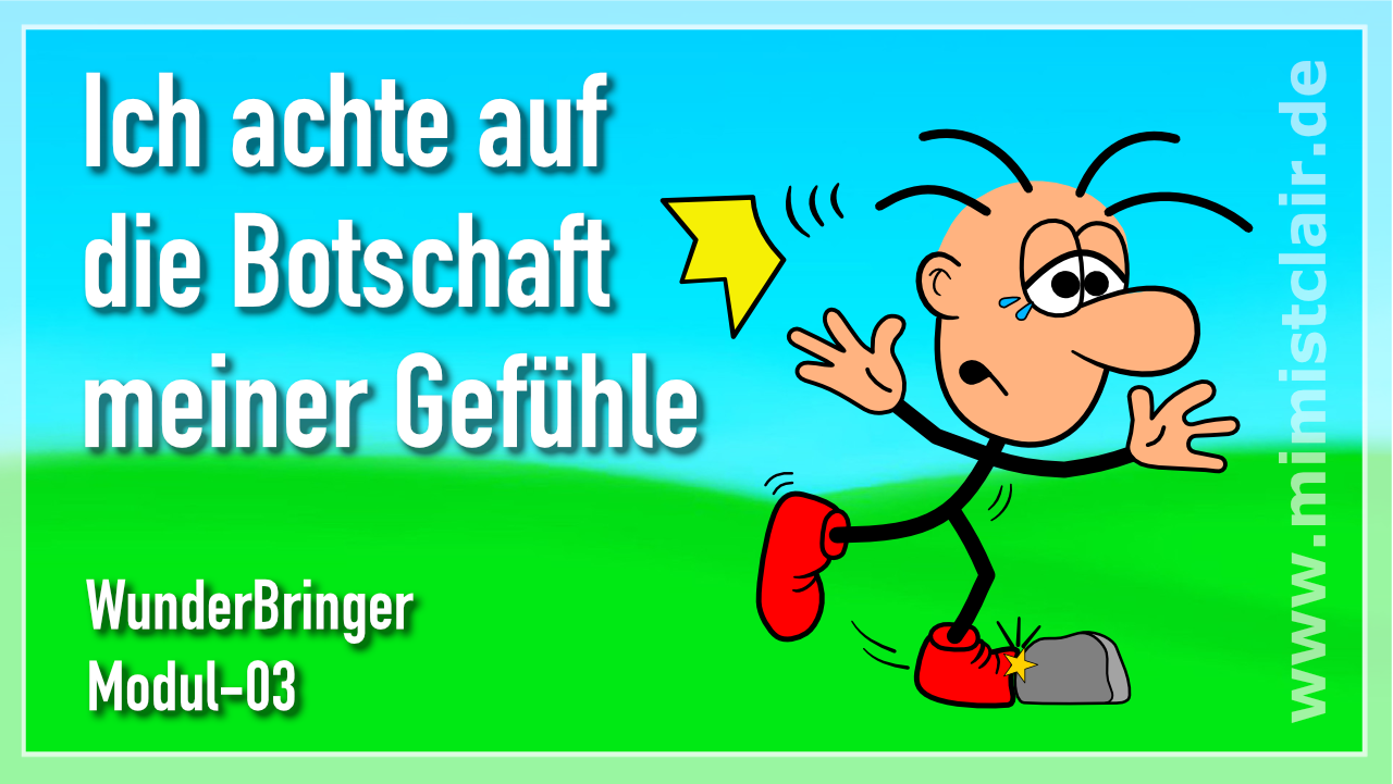 WunderBringer (Thema Juli) 7 Ich achte auf die Botschaft meiner Gefühle